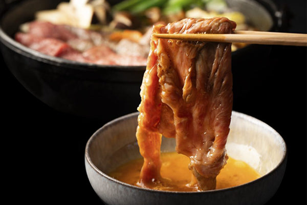 大和榛原牛のすき焼き