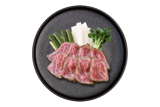 大和榛原牛の雅（みやび）牛たたき風