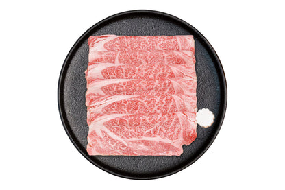 大和榛原牛A5特選ロース すき焼き用 シート巻き 木製箱入