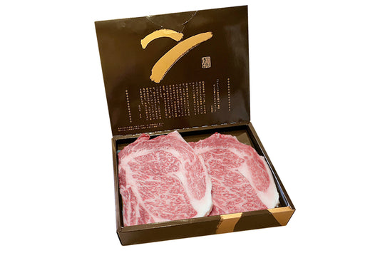 大和榛原牛A5極上ロースステーキ 化粧箱入