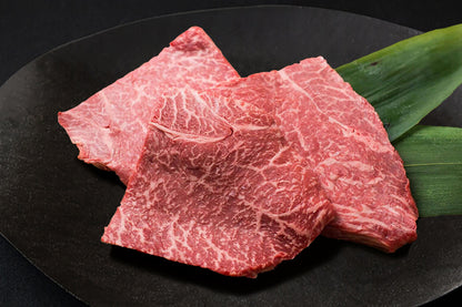 大和榛原牛A5赤身モモ肉ステーキ 化粧箱入