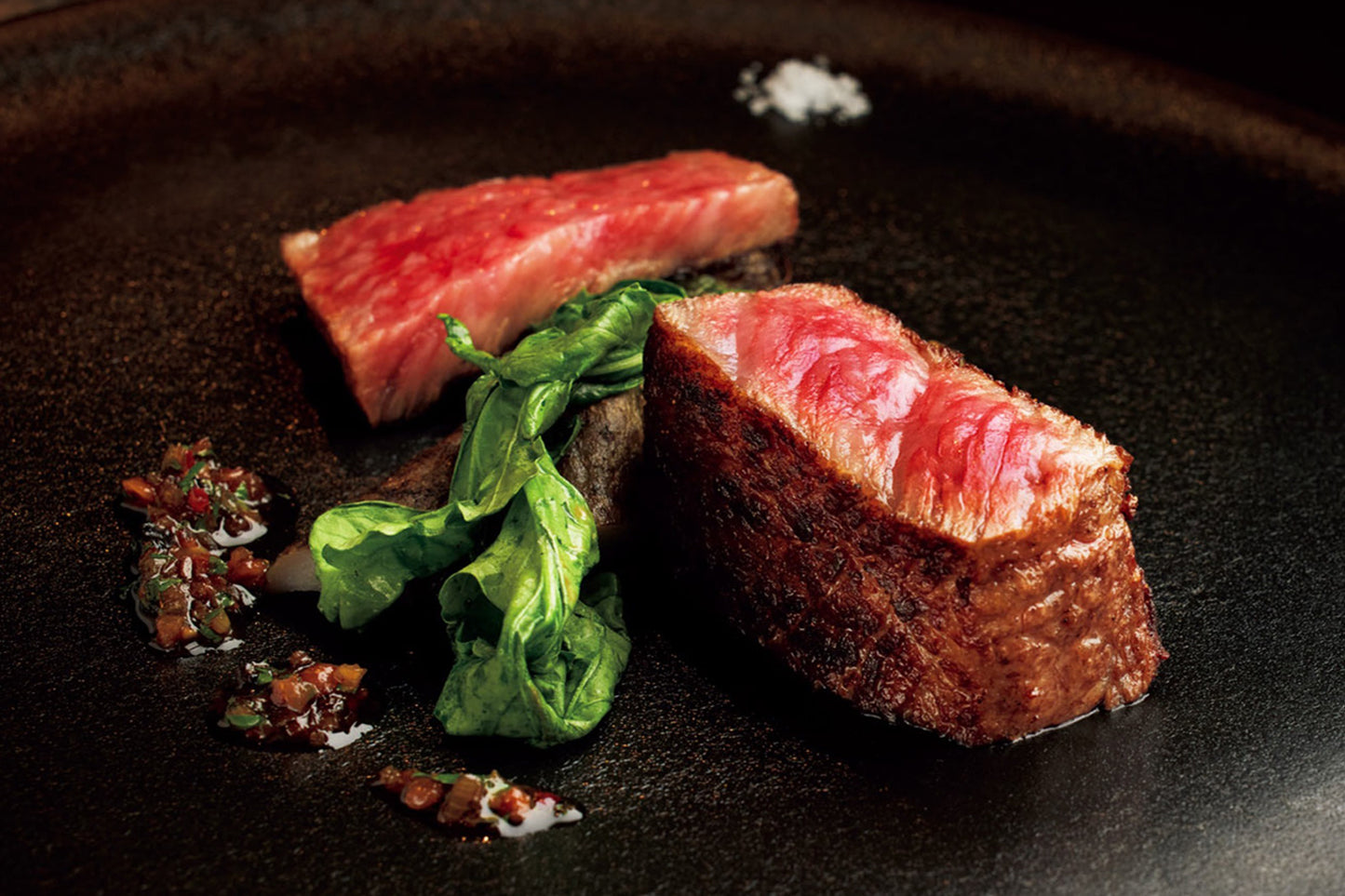 大和榛原牛A5赤身モモ肉ステーキ 化粧箱入