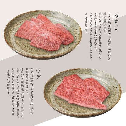父の日ギフト 大和榛原牛A5焼肉6種盛りセット 父の日専用のし 化粧箱入